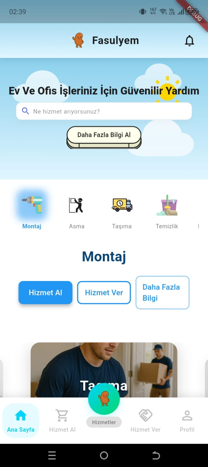 Fasulyem Mobil Uygulama